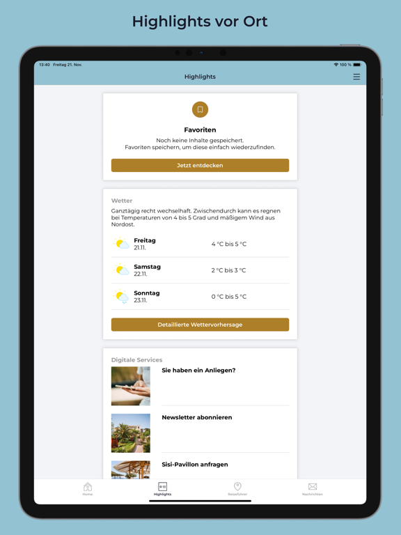 Hotel Miramar app screenshot 3