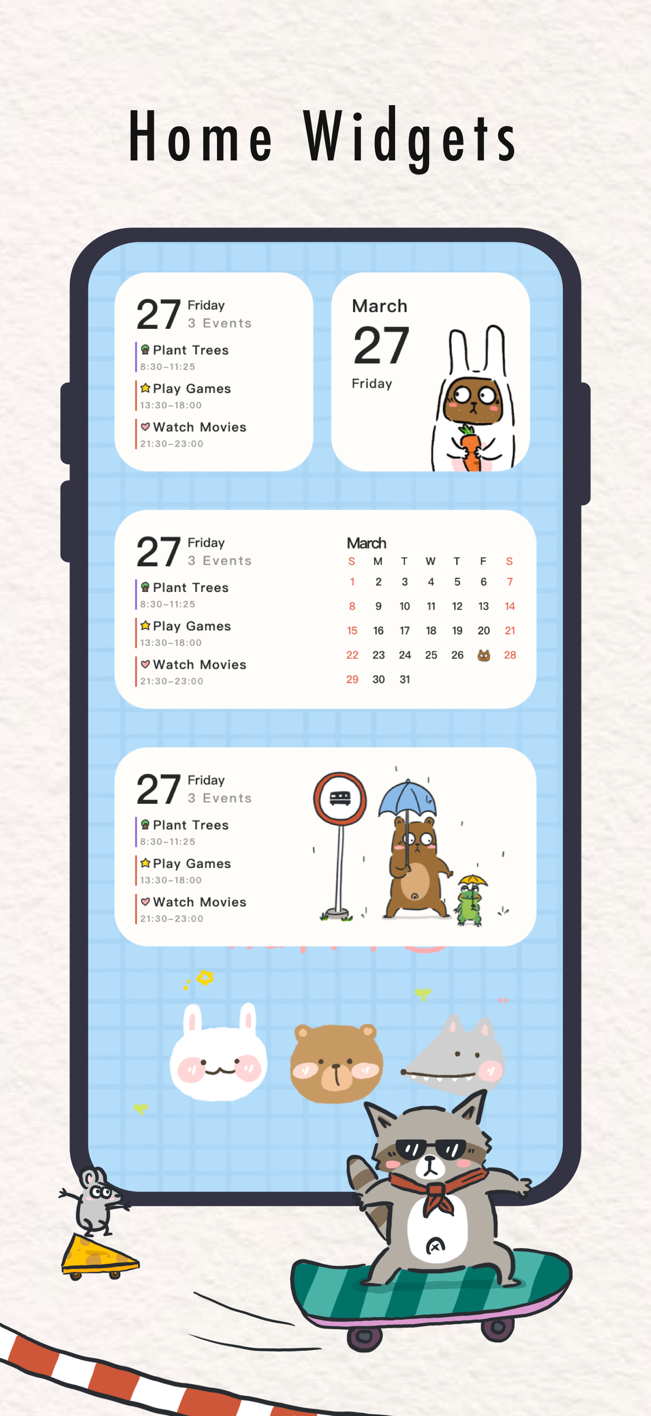 Simple Calendar: Daily Planner