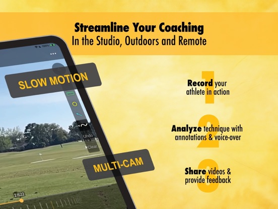 Onform: Video Analysis App iPad app afbeelding 2