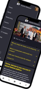 EY Alumni Network screenshot