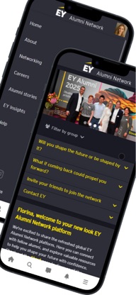 EY Alumni Network screenshot 2