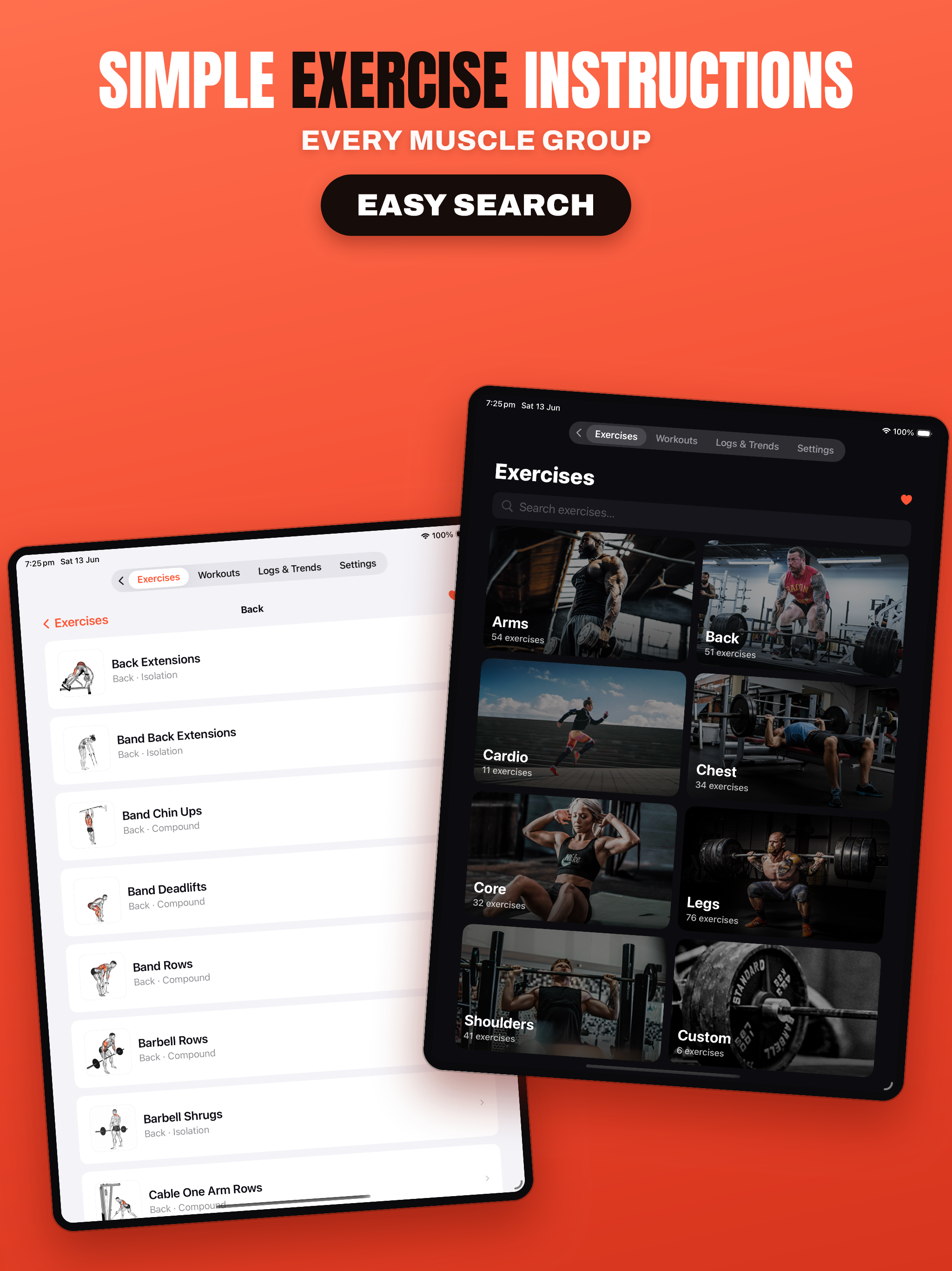 Gym Exercises & Workouts