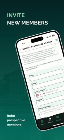 Carlton Club Members App iPhone screenshot