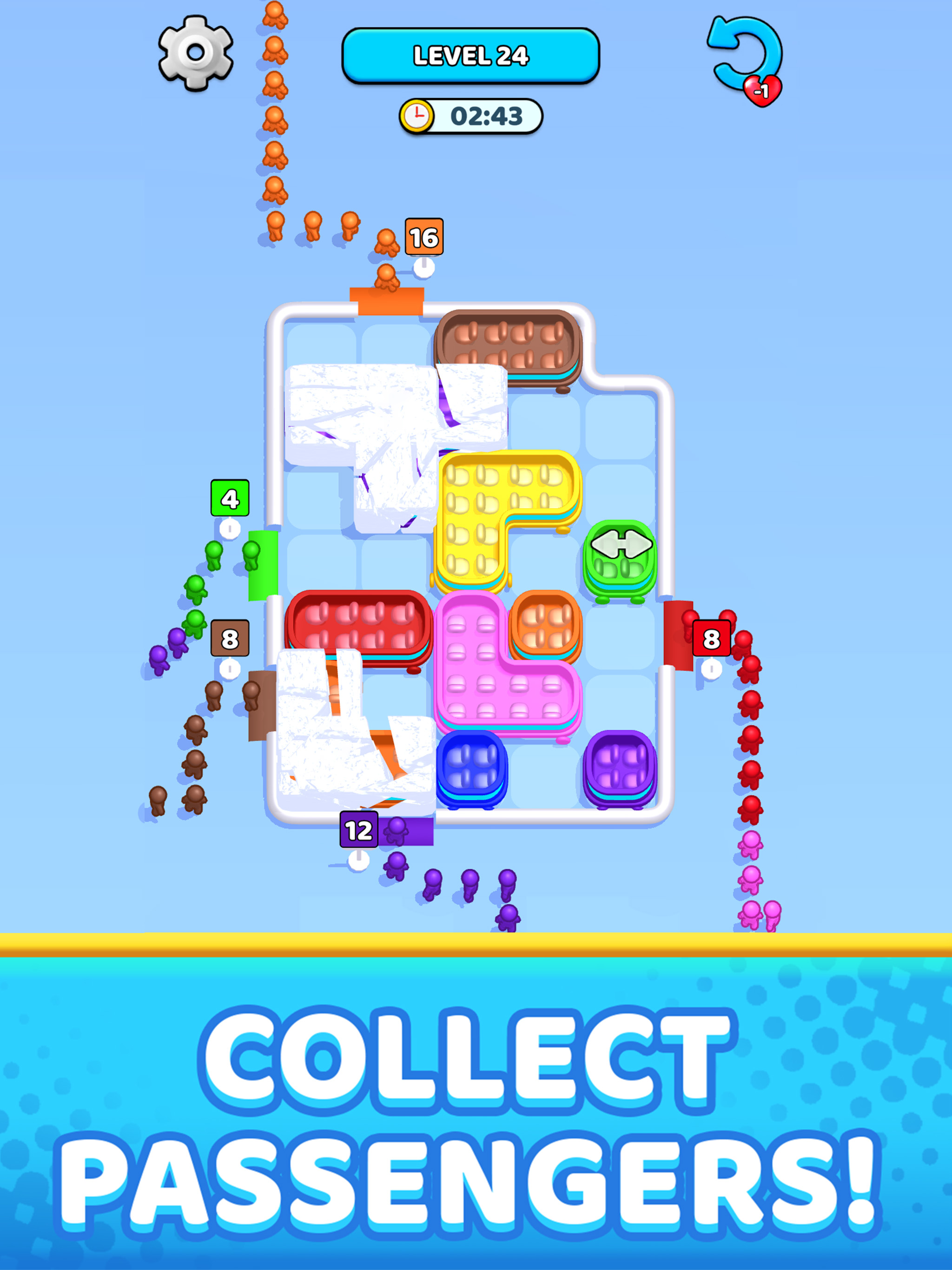 Sky Bus Jam Puzzle