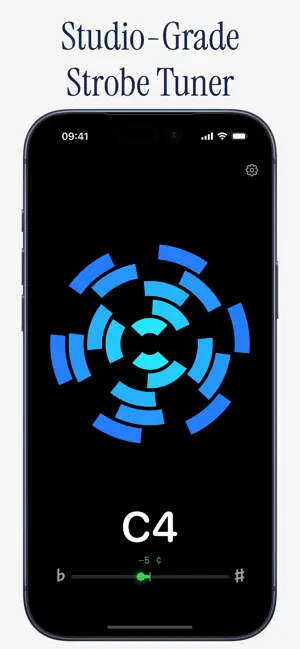 StrobeTuner - Chromatic Tuner screenshot 1