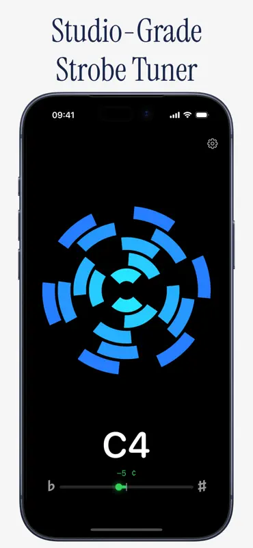 StrobeTuner - Chromatic Tuner screenshot 1 of 5