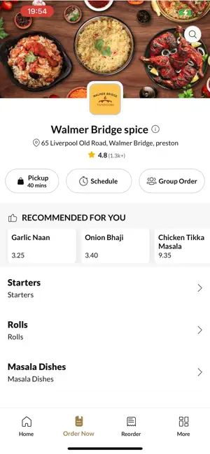 Walmer Bridge spice screenshot 2