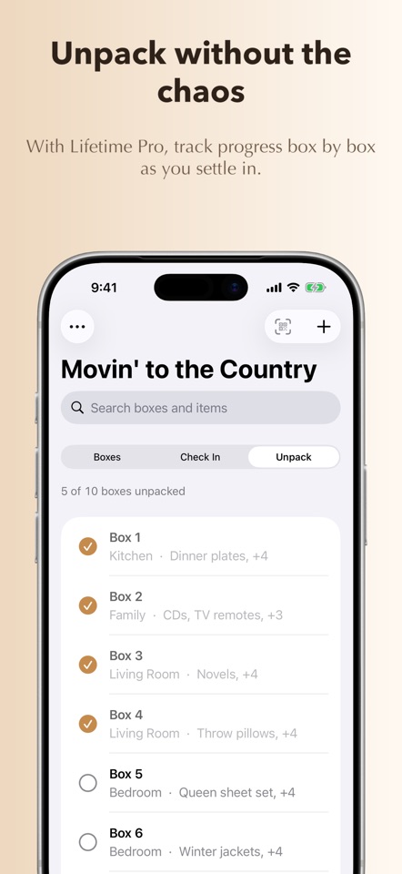 Moving Box Tracker: Find Items screenshot 9