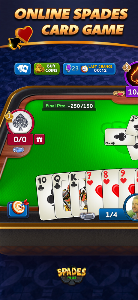 Spades Plus - Card Game screenshot 3