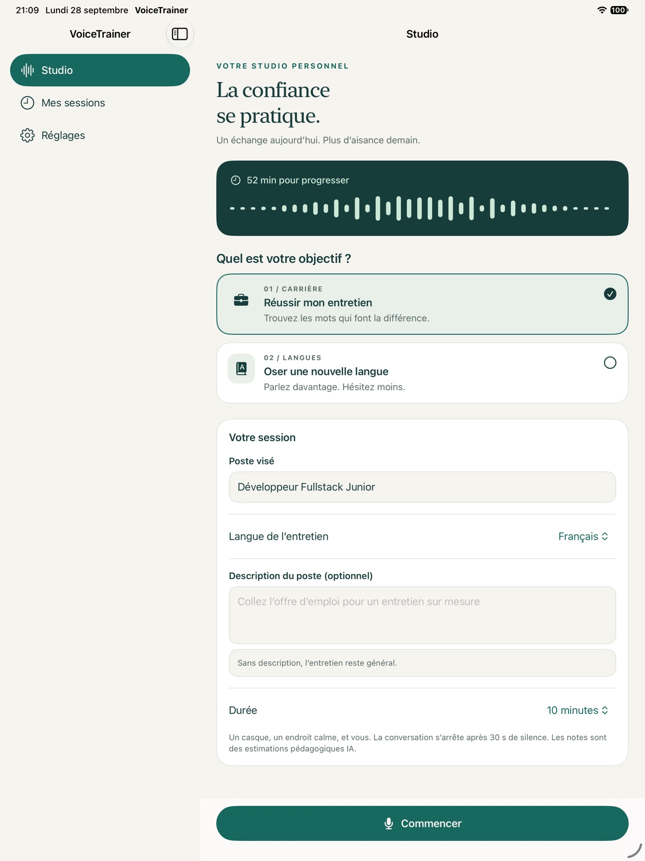 Screenshot 6 of VoiceTrainer
