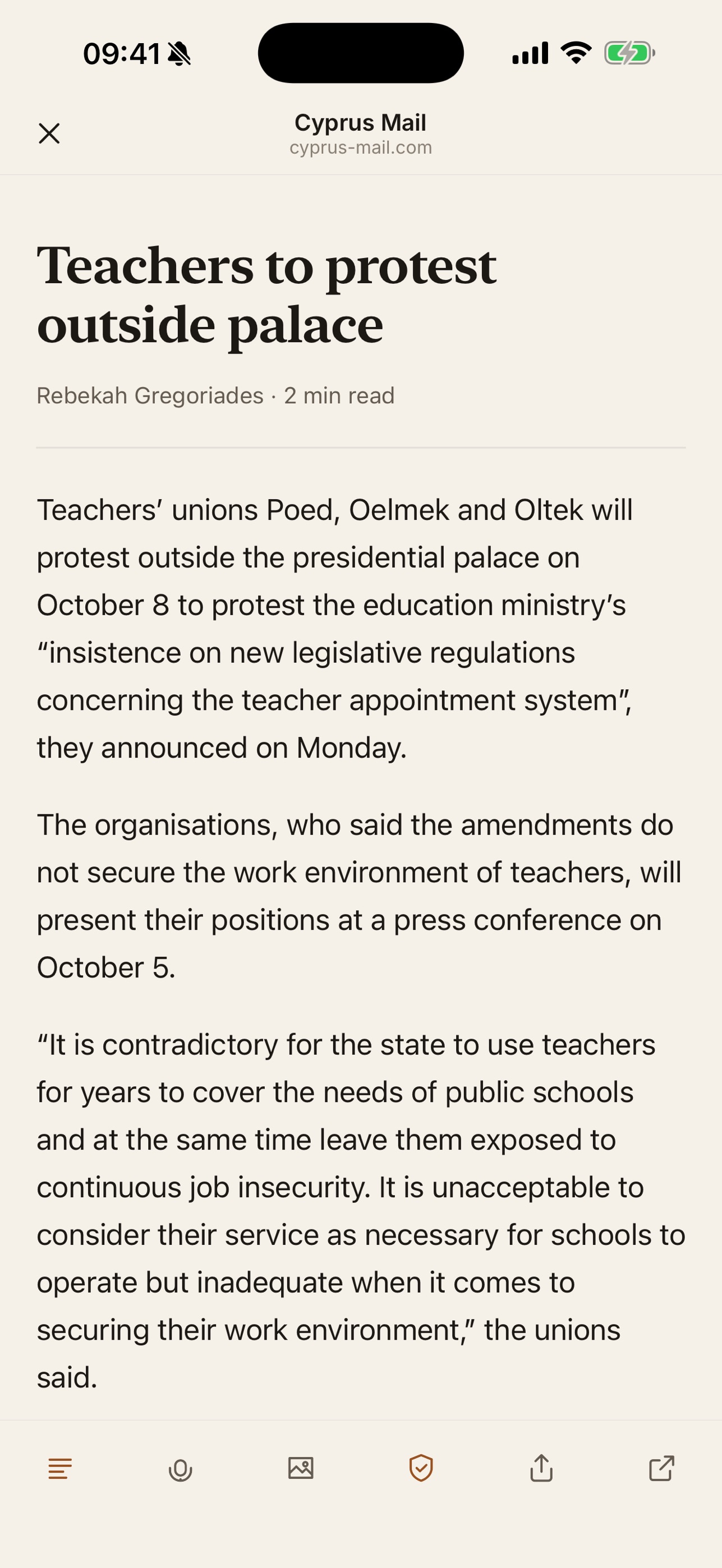 Screenshot 2 of The Cyprus Brief