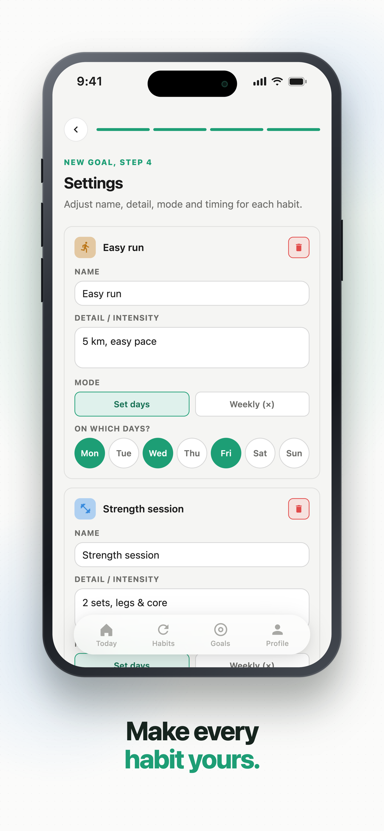 Improver | AI Habit Tracker screenshot 3