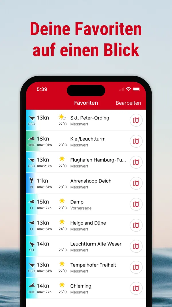 Windfinder: Wind, Wetter, Tide Screenshot 7