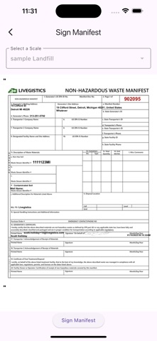 Livegistics Driver Screenshot 2 of 6