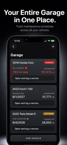 Wrenchy: Car Service Log iPhone screenshot