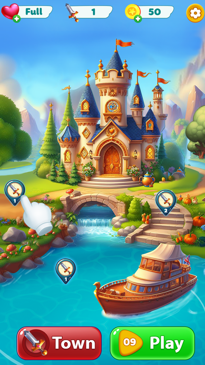 Triple Match Kingdom Reborn 3D