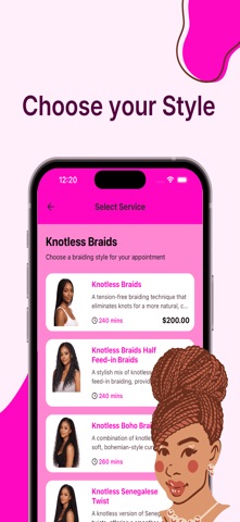 BraidMe: Mobile Stylist Screenshot 5 of 9