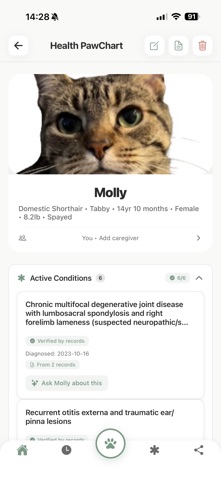 PawChart: Pet Care Tracker Screenshot 4 of 7
