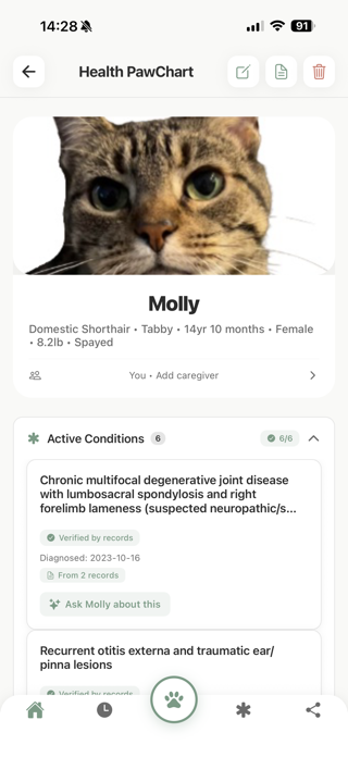 PawChart: Pet Care Tracker Screenshot 4 of 7