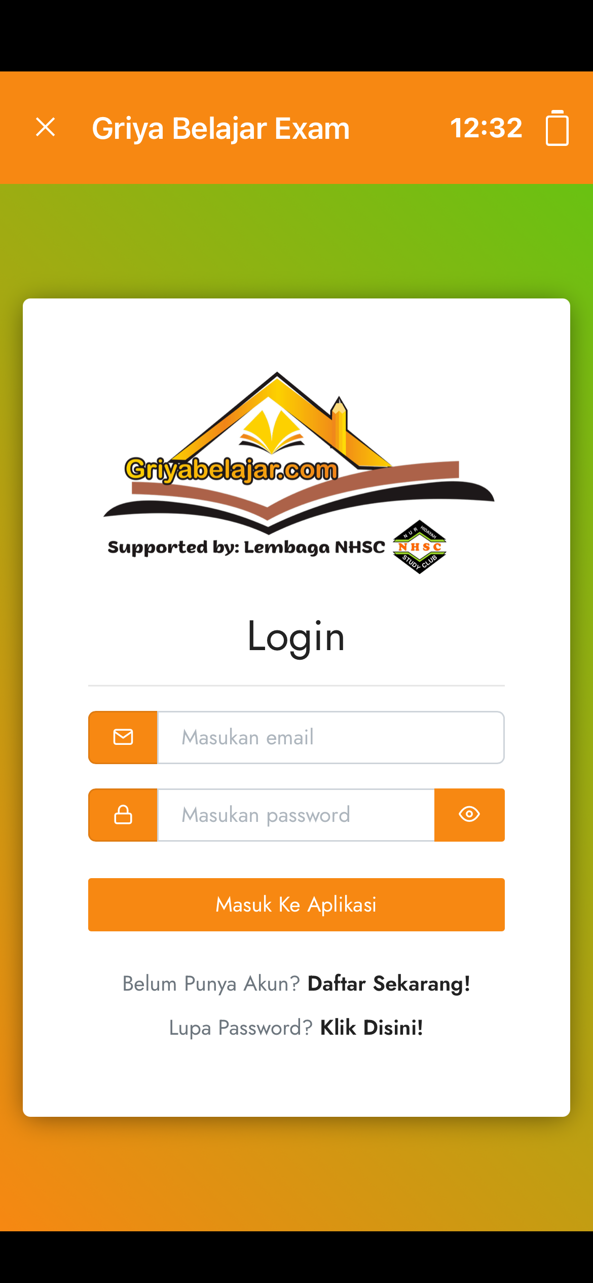 Griya Belajar Exam