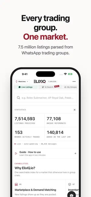 ElixIQ.io screenshot 1