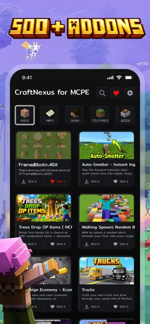 Nexcraft - Addons for MCPE screenshot 1