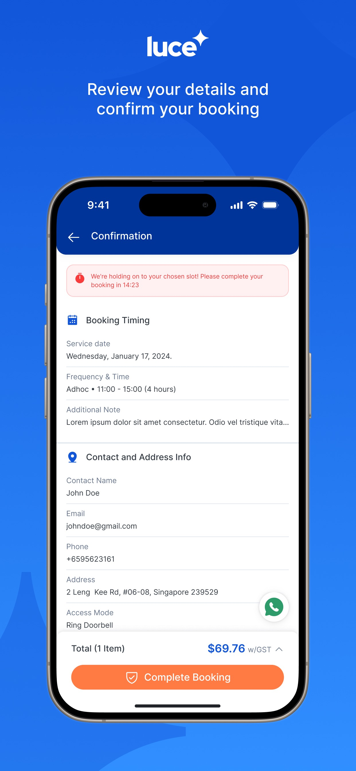 Luce - Home Services Super App