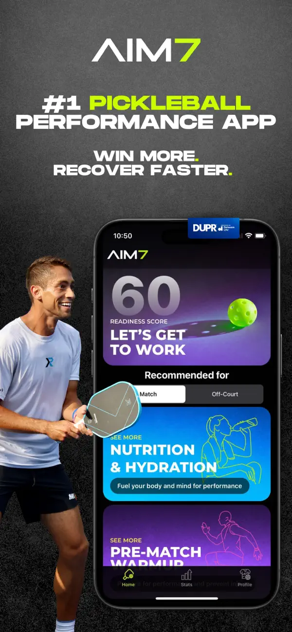 Screenshot #1 pour Pickleball AI Coach - AIM7