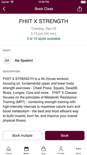 XFIT Mosman screenshot 3