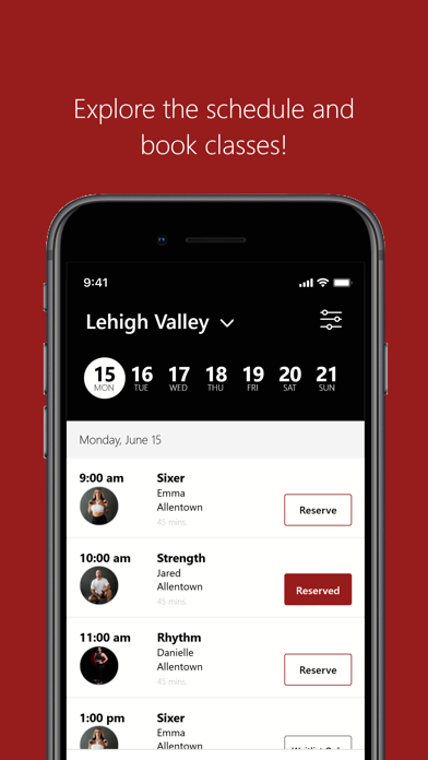 6ycle Studio iPhone screenshot 3 - Health & Fitness app