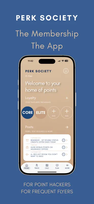 Perk Society: Points Tracker screenshot 1 of 8