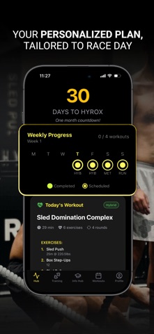 RoxHype: Your AI HYROX Coach screenshot