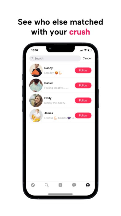 Crush - Friends, Videos & Chat Screenshot