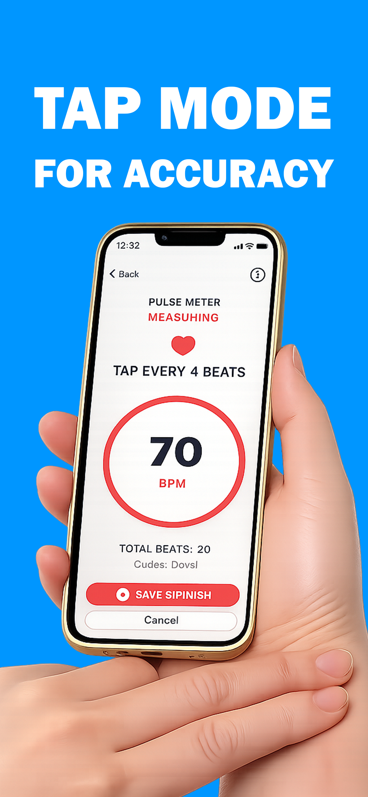 Heart Rate Monitor - Tap4Pulse screenshot 3