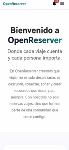 Open Reserver iPhone screenshot