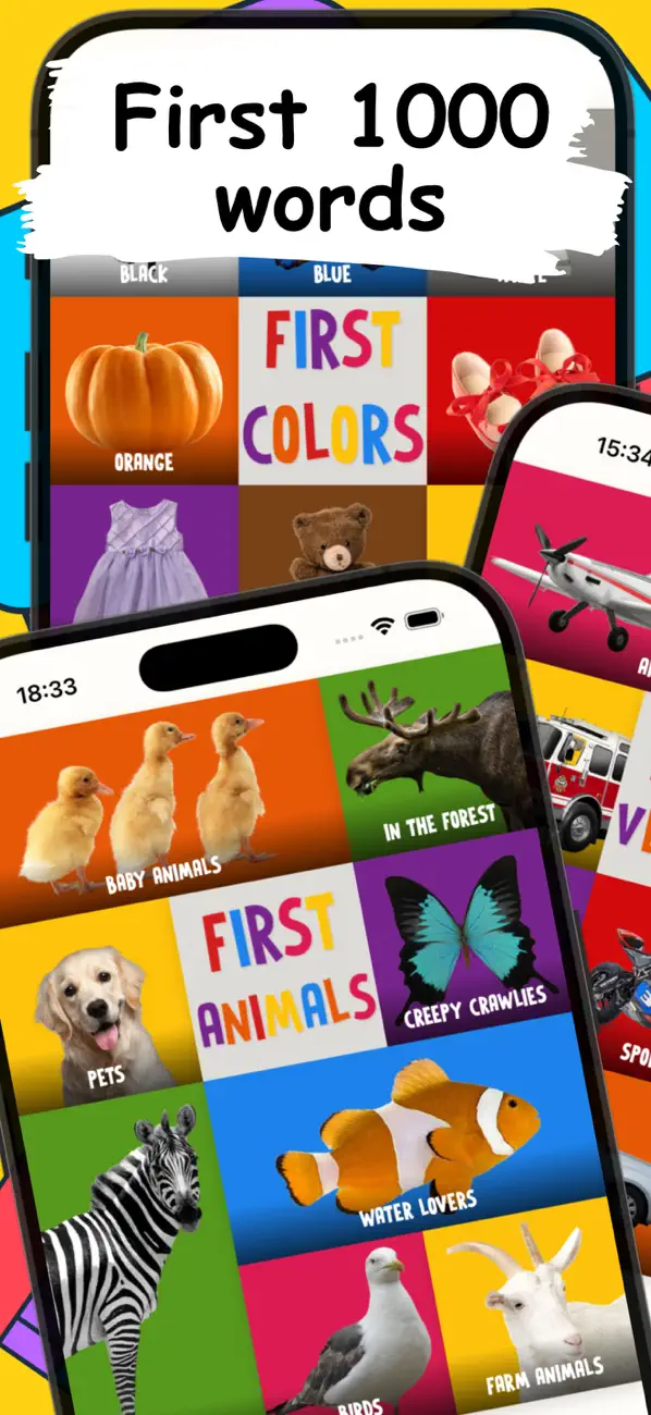 Screenshot #1 pour Toddler's First Words 9 month+