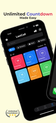 LastCall Countdown Timer Screenshot 1 of 4