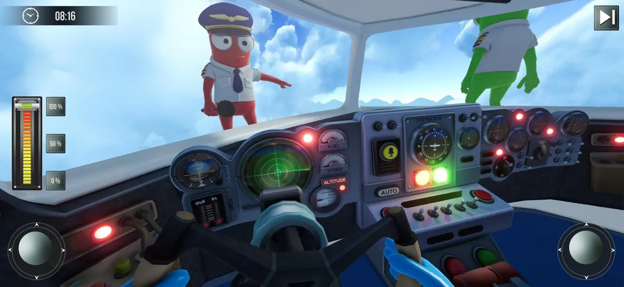Screenshot #1 pour passager avion vol sim