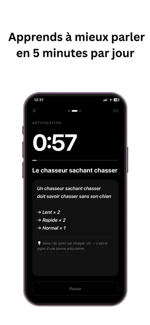 Speakr - Parle avec confiance screenshot 2