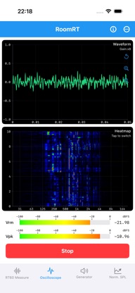 RoomRT-RT60 & Acoustic Eval screenshot 2