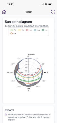 Solar Shading Survey Screenshot 2 of 3