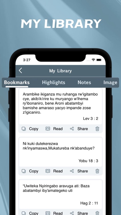 Kinyarwanda Bible - offline Screenshot
