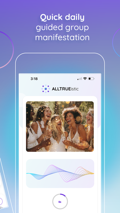 ALLTRUEistic Social Meditation Screenshot