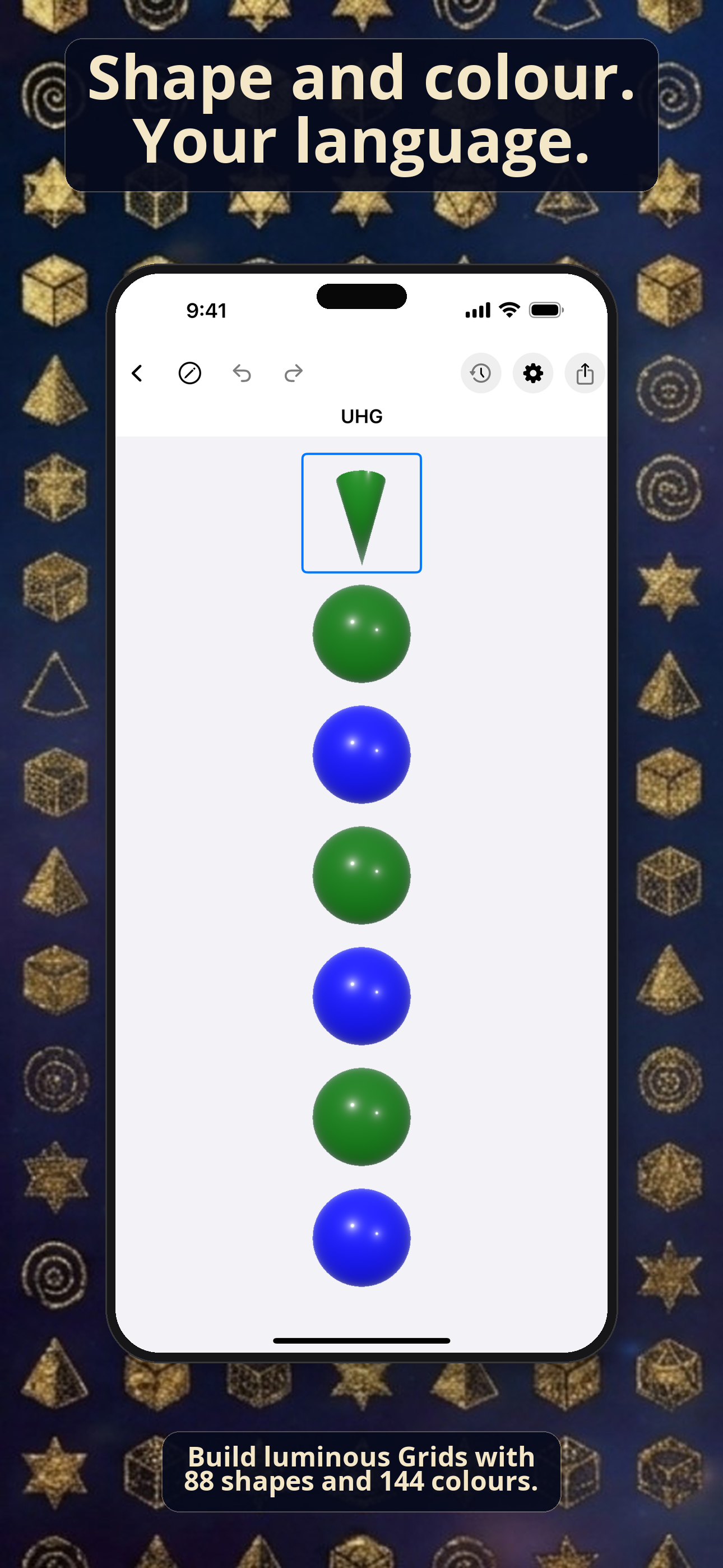 Light Language Grid Creator screenshot 2