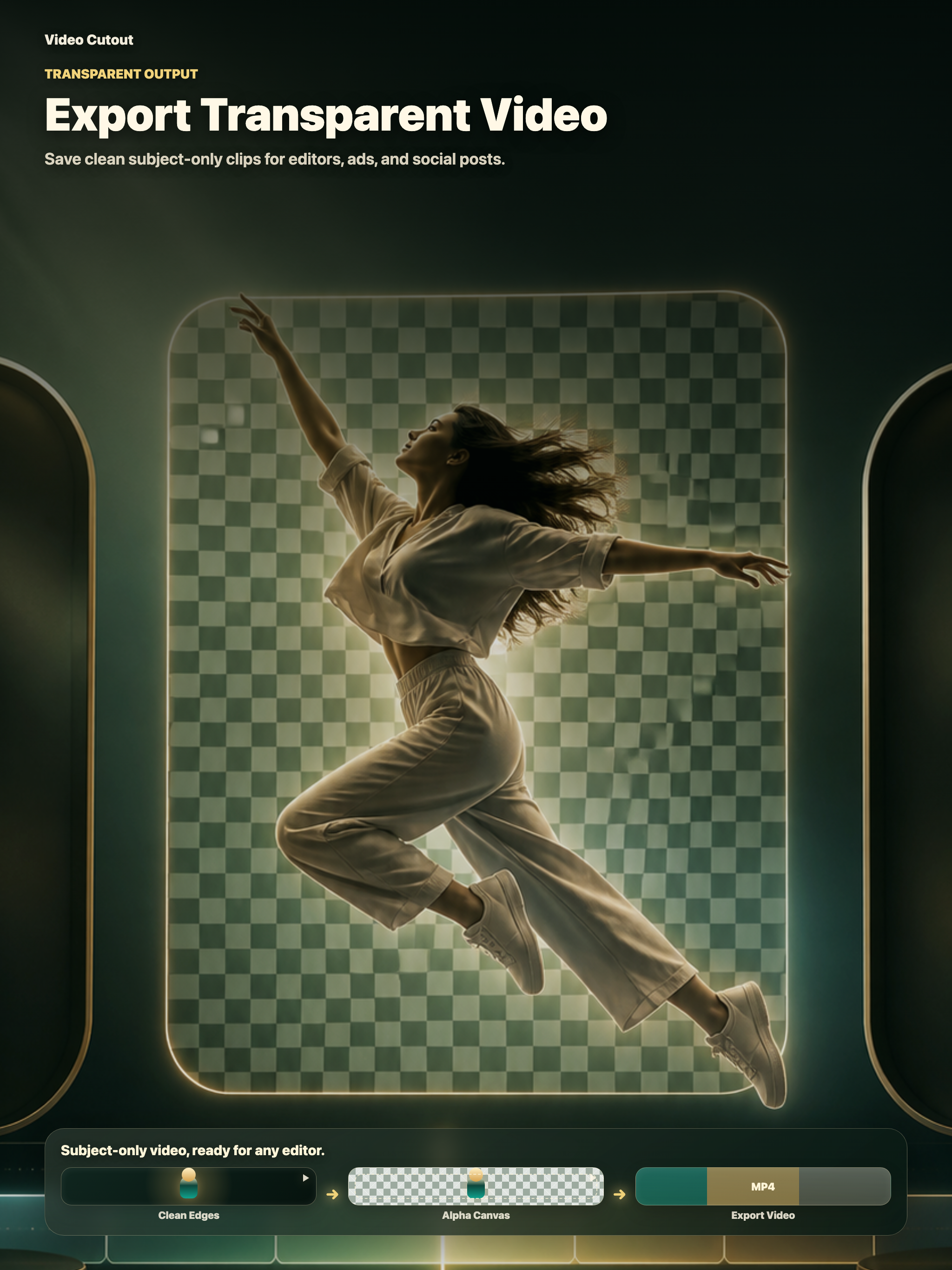 Rescene: AI Video BG Remover screenshot 5