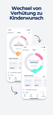 Ovy – Verhütung Kinderwunsch iPhone screenshot 4