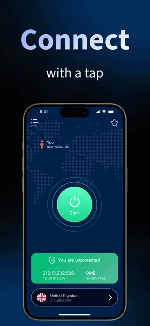 VPN - Fast VPN Super wind screenshot 1