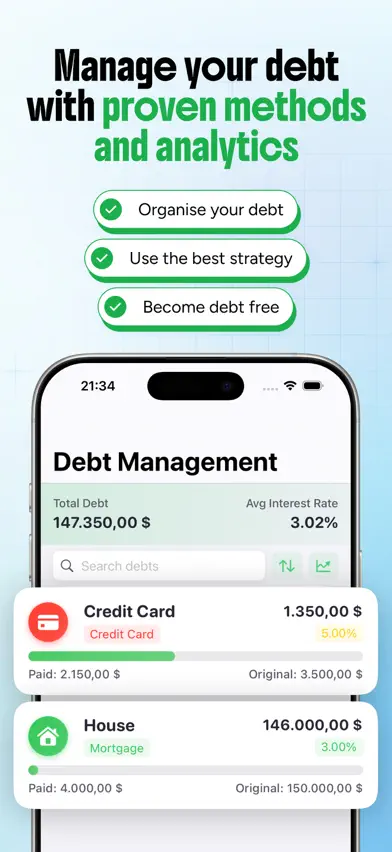 Kapitech: Budget & Debt Payoff screenshot 5