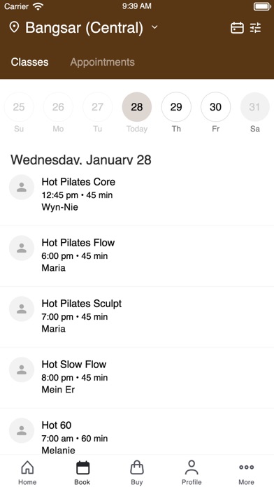 Screenshot #2 pour Urban Spring Pilates