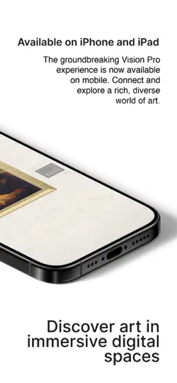Captura de pantalla de Art Authority Museum en iPhone 2